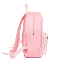 Carregar imagem no visualizador da galeria, Roffatide Cartoon Cinnamoroll All Over Print Checkered Casual Backpack Cute Backpack Travel Bike Rucksack Hiking Backpack Blue