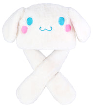 Carregar imagem no visualizador da galeria, Roffatide Anime White Dog Ear Moving Jumping Hat Fluffy Beanie Cap Soft Warm Winter Head Wear Cute Hats for Women