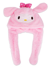 Carregar imagem no visualizador da galeria, Roffatide Anime White Dog Ear Moving Jumping Hat Fluffy Beanie Cap Soft Warm Winter Head Wear Cute Hats for Women