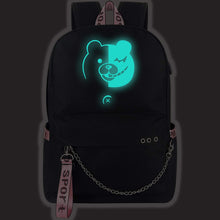 Load image into Gallery viewer, Danganronpa Monokuma Luminous Backpack