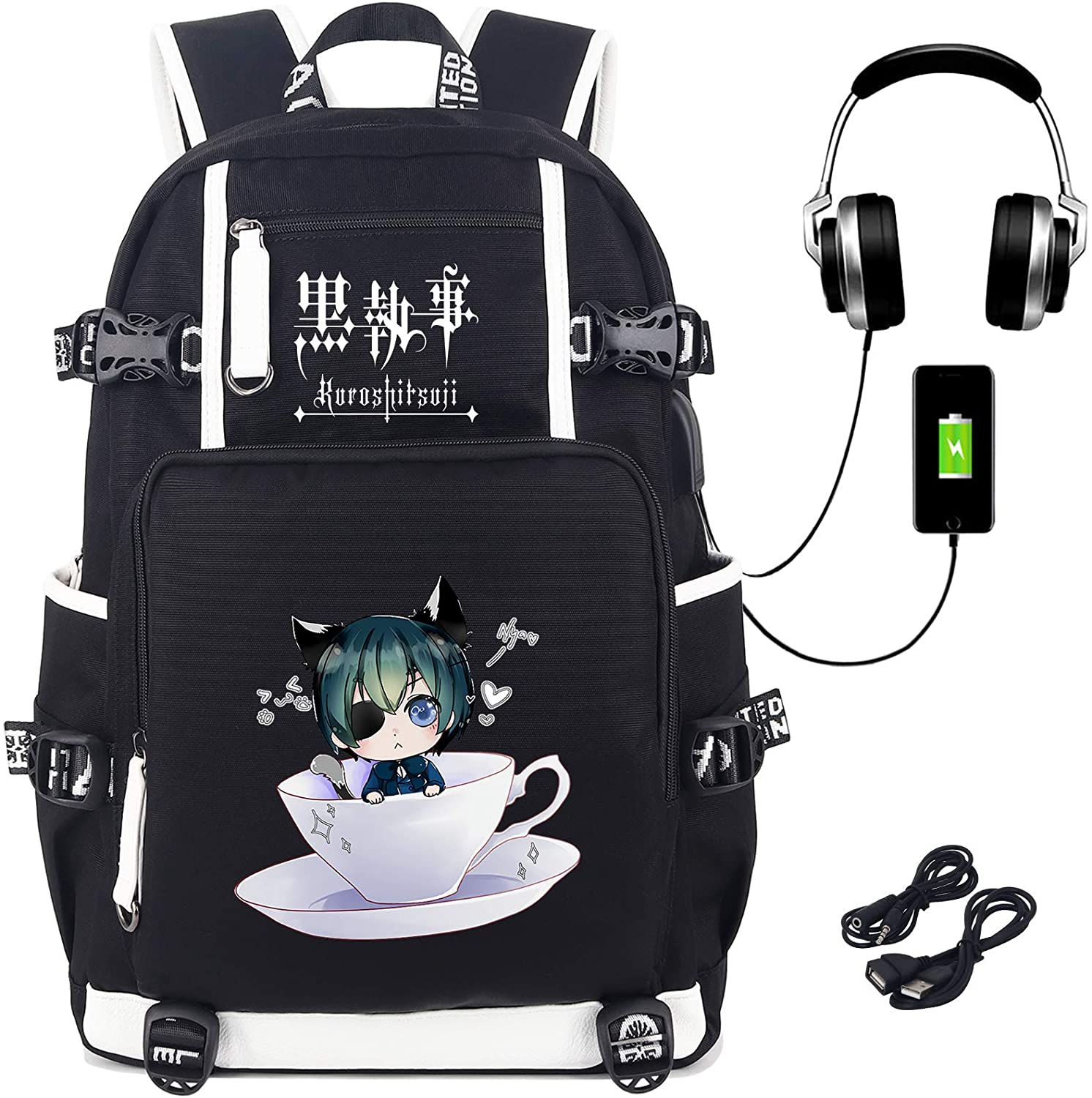 Black Butler Backpack Roffatide