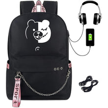 Load image into Gallery viewer, Danganronpa Monokuma Luminous Backpack