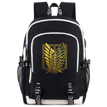 Load image into Gallery viewer, Attack on Titan Survey Corps Backpack