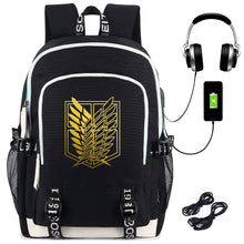 Load image into Gallery viewer, Attack on Titan Survey Corps Backpack