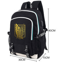 Load image into Gallery viewer, Attack on Titan Survey Corps Backpack