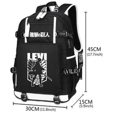 Load image into Gallery viewer, Attack on Titan Laptop Backpack