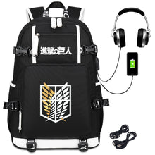 Load image into Gallery viewer, Attack on Titan Survey Corps Wings of Freedom Backpack
