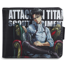 Load image into Gallery viewer, Attack on Titan Levi Ackerman Wallets
