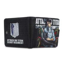 Load image into Gallery viewer, Attack on Titan Levi Ackerman Wallets