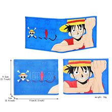 Load image into Gallery viewer, One Piece Monkey D. Luffy Wallets