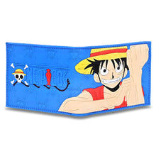 Load image into Gallery viewer, One Piece Monkey D. Luffy Wallets