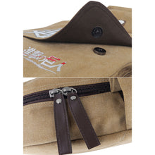 Load image into Gallery viewer, Attack on Titan Canvas Backpack