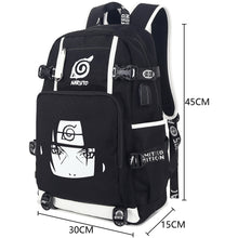 Load image into Gallery viewer, Naruto Uchiha Itachi Luminous Backpack