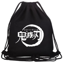 Load image into Gallery viewer, Demon Slayer Drawstring Bag