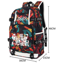 Carregar imagem no visualizador da galeria, JoJo's Bizarre Adventure Luminous Backpack