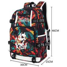 Carregar imagem no visualizador da galeria, JoJo's Bizarre Adventure Luminous Backpack