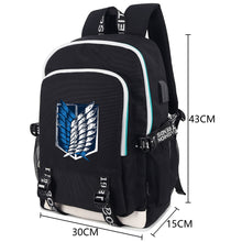 Load image into Gallery viewer, Attack on Titan Wings of Freedom Backpack