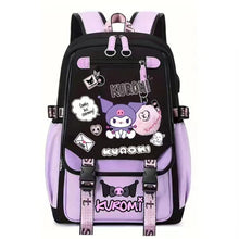 Carregar imagem no visualizador da galeria, Roffatide Anime Kuromi Backpack
