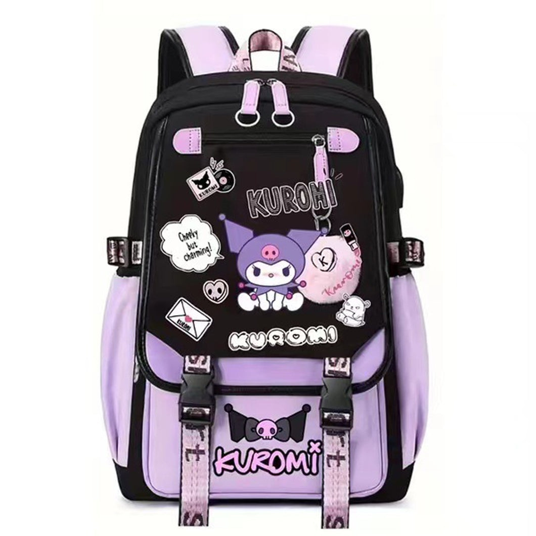 Roffatide Anime Kuromi Backpack