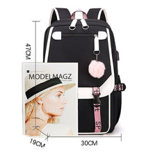 Carregar imagem no visualizador da galeria, Roffatide Anime Kuromi Backpack
