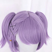 Charger l&#39;image dans la galerie, Tone Your Heart Little Joe Purple Double Ponytail Cos Wig
