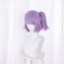 画像をギャラリービューアに読み込む, Tone Your Heart Little Joe Purple Double Ponytail Cos Wig
