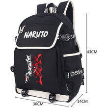 Load image into Gallery viewer, Naruto Backpack with USB Charging Port
