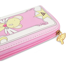 Load image into Gallery viewer, Cardcaptor Sakura Leather Pink Long Wallet
