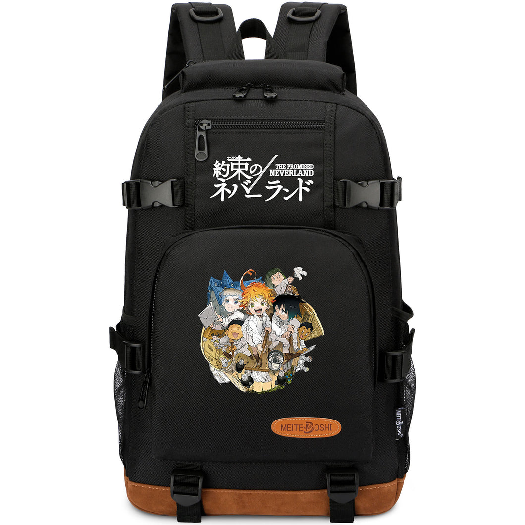 The Promised Neverland Printed Backpack