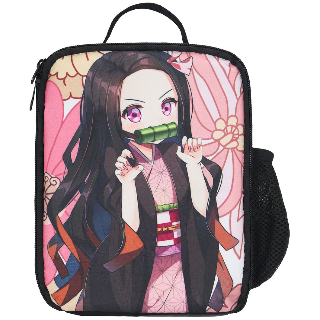 Demon Slayer Kamado Nezuko Printed Lunch Bag