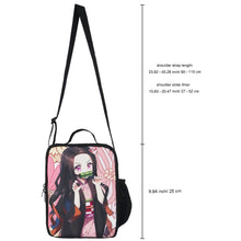 Carregar imagem no visualizador da galeria, Demon Slayer Kamado Nezuko Printed Lunch Bag
