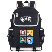 Load image into Gallery viewer, Demon Slayer Kamado Tanjirou Kamado Nezuko Backpack
