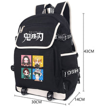 Load image into Gallery viewer, Demon Slayer Kamado Tanjirou Kamado Nezuko Backpack
