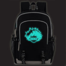 Load image into Gallery viewer, My Hero Academia DEKU LOGO Luminous Backpack
