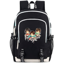 Load image into Gallery viewer, Attack on Titan Laptop Backpack
