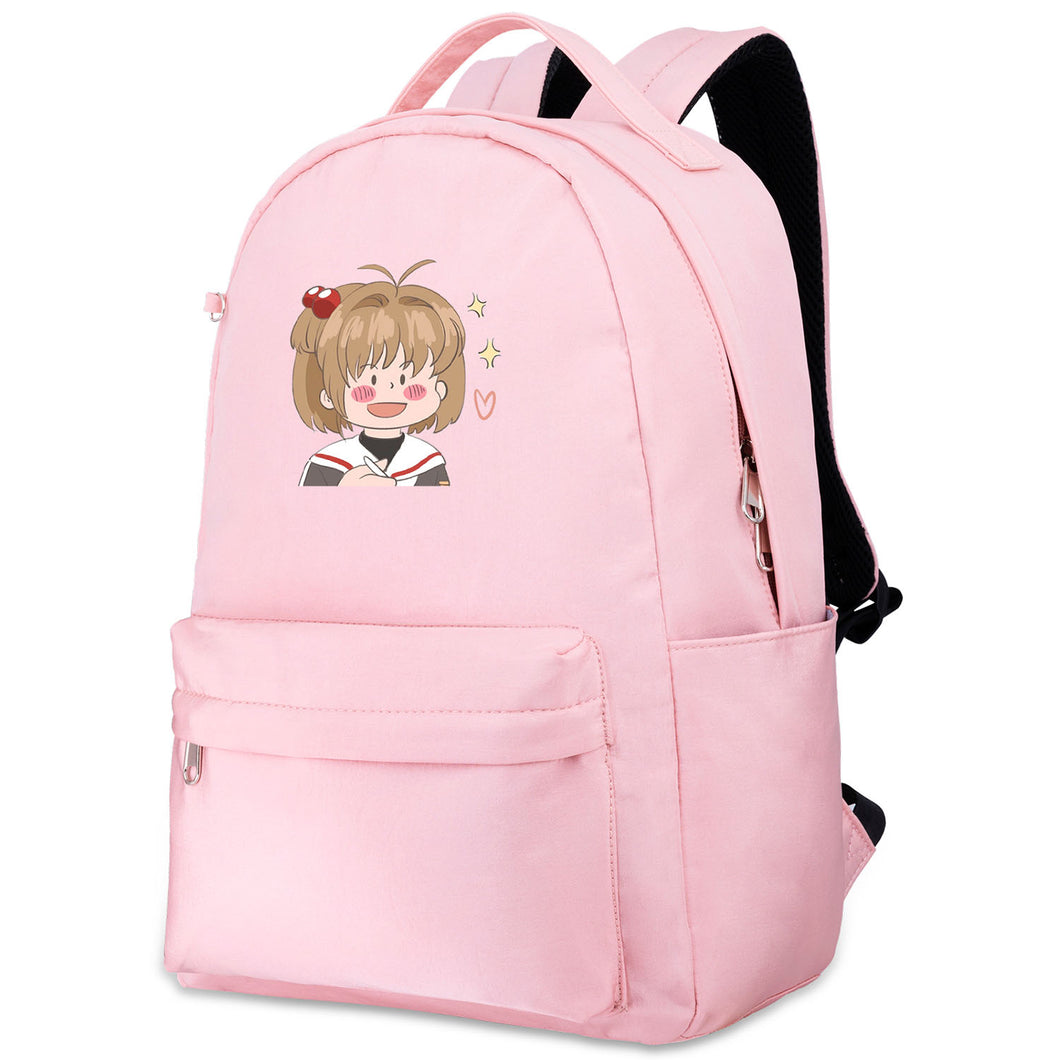 Cardcaptor Sakura Print Casual Backpack