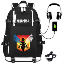 Load image into Gallery viewer, Attack on Titan Laptop Backpack
