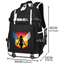 Load image into Gallery viewer, Attack on Titan Laptop Backpack
