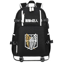 Load image into Gallery viewer, Attack on Titan Survey Corps Wings of Freedom Backpack
