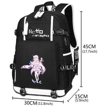 Load image into Gallery viewer, Re:ZERO Starting Life in Another World Laptop Backpack
