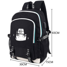 Load image into Gallery viewer, Naruto Uchiha Itachi Luminous Backpack
