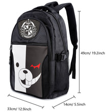 Lade das Bild in den Galerie-Viewer, Danganronpa Monokuma Print School BACKPACK
