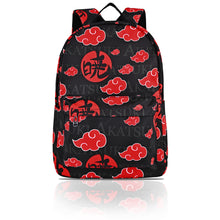 Load image into Gallery viewer, Naruto Akatsuki Red Cloud Laptop Backpack
