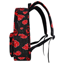 Load image into Gallery viewer, Naruto Akatsuki Red Cloud Laptop Backpack
