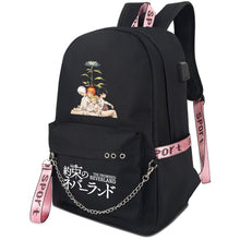 画像をギャラリービューアに読み込む, The Promised Neverland Emma Norman Ray Backpack
