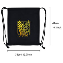 Carregar imagem no visualizador da galeria, Attack on Titan Survey Corps Wings of Freedom Bag
