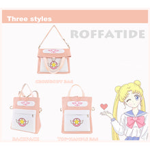 Carregar imagem no visualizador da galeria, Cardcaptor Sakura Women Canvas Tote Handbags
