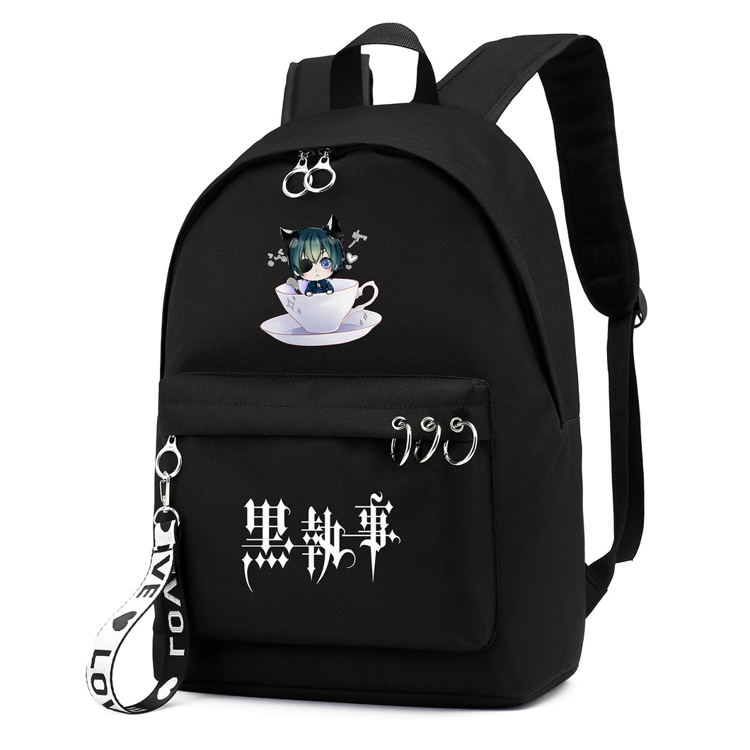 Black Butler Character Leisure Backpack