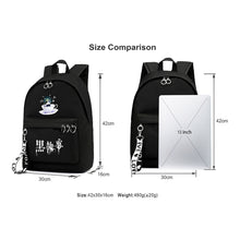 Carregar imagem no visualizador da galeria, Black Butler Character Leisure Backpack
