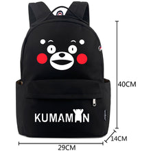 画像をギャラリービューアに読み込む, Kumamon Cartoon Kawaii Character Leisure Backpack
